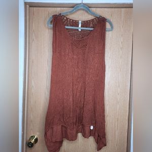 Sleeveless Tunic Size Large